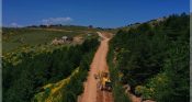 YAYLA TURİZMİ İÇİN ÇAMBAŞI OBA YOLLARI ONARILIYOR (1)