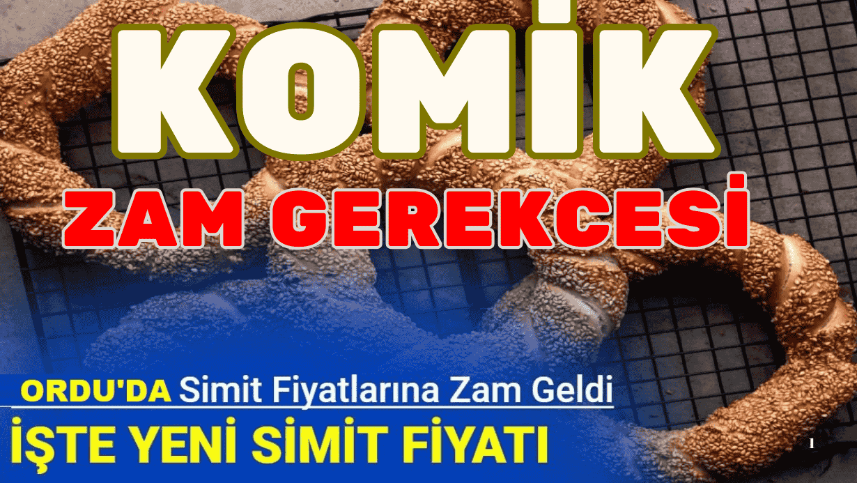 SİMİT FİYATLARINA ZAM