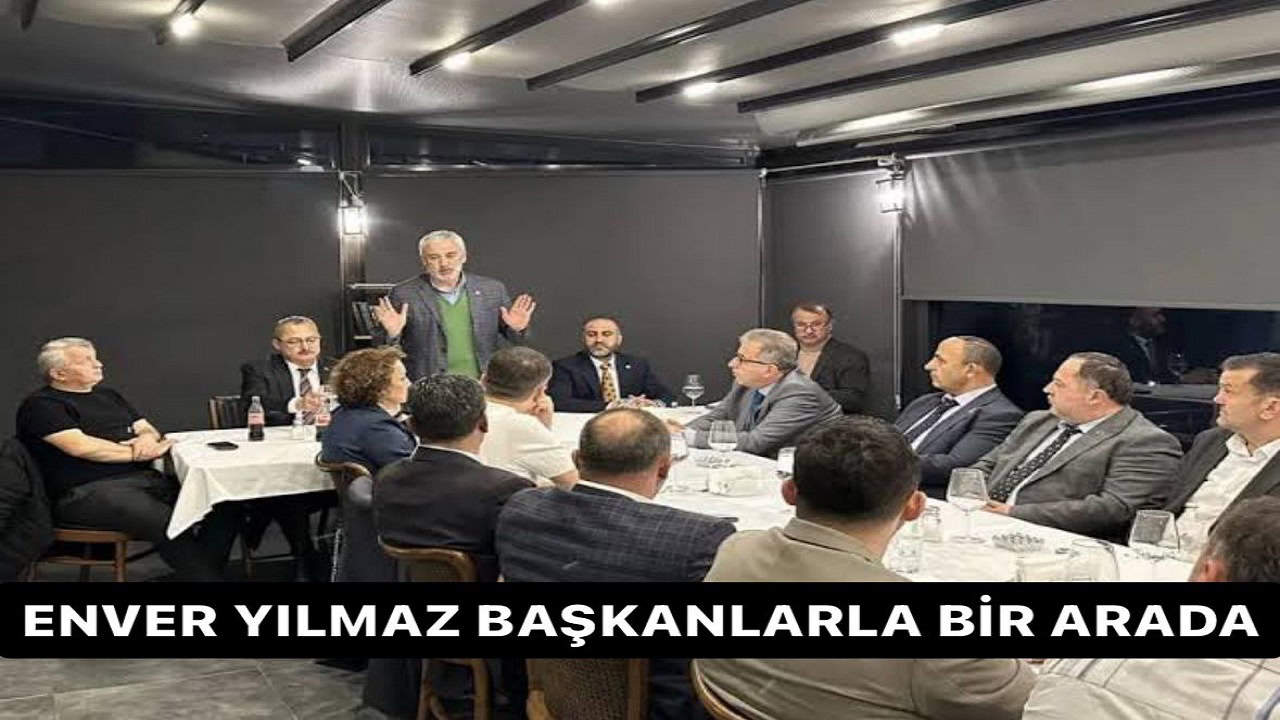 Enver Yılmaz Başkanlarla Bir Arada