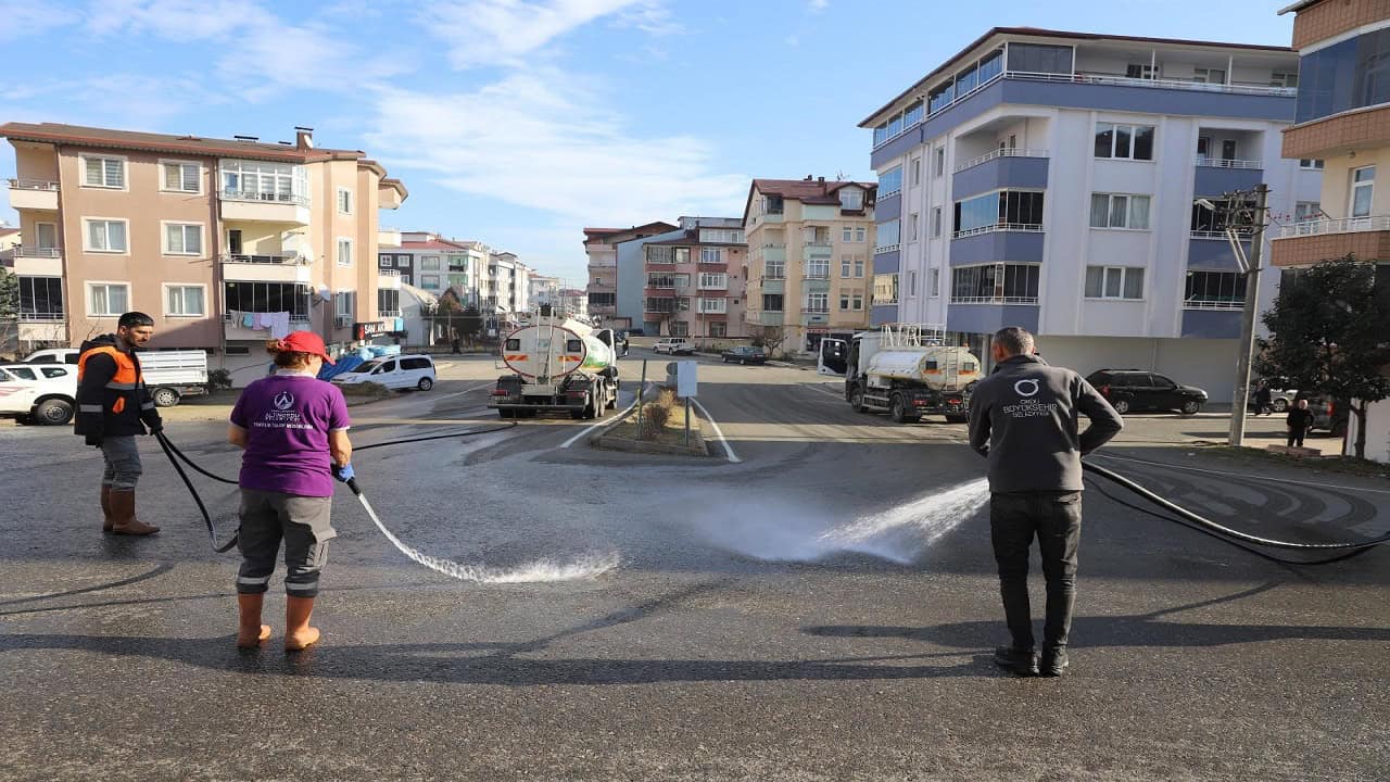 Büyükşehir Temiz Bir Ordu İçin Görev Başında