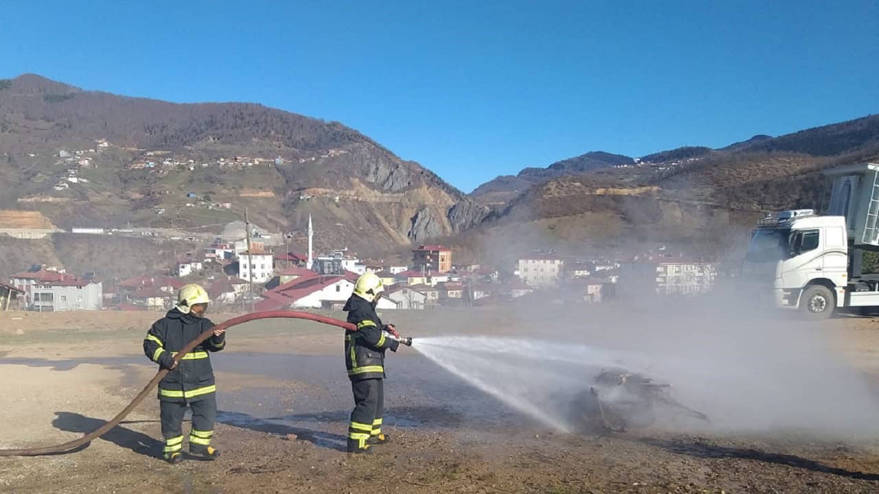 Topçam’da Gönüllülerle Yangınlara Karşı Güçlü Adım