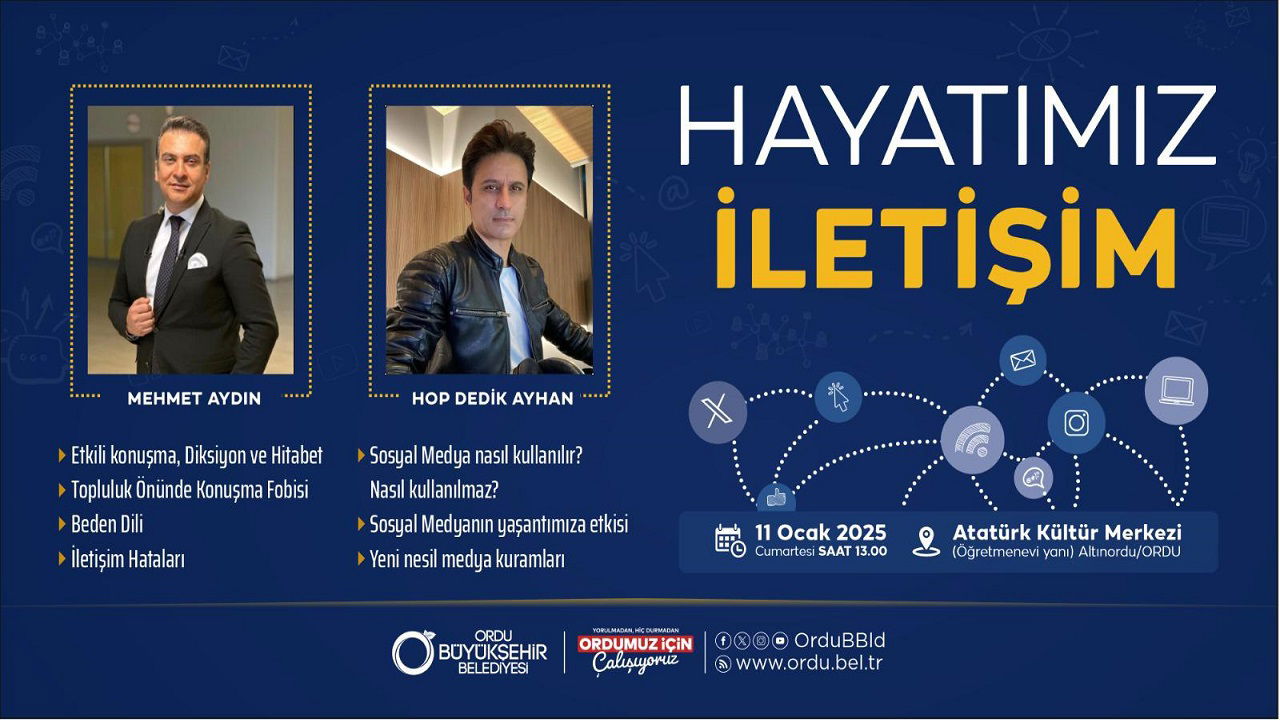  İletişimin Gücü: “Hayatımız İletişim” Söyleşisine Davet!