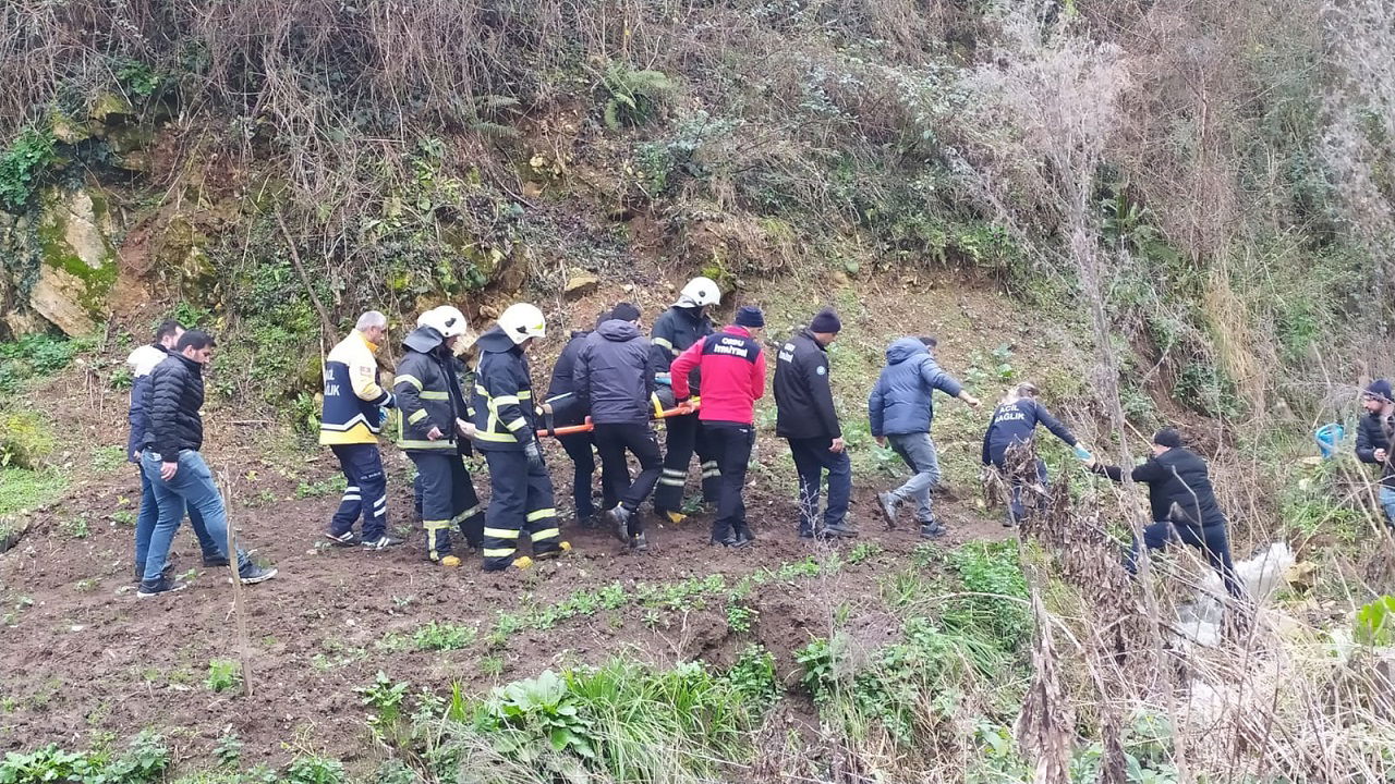 İki Gündür Kayıp Olan Şahıs İtfaiye Ekipleri Tarafından Kurtarıldı