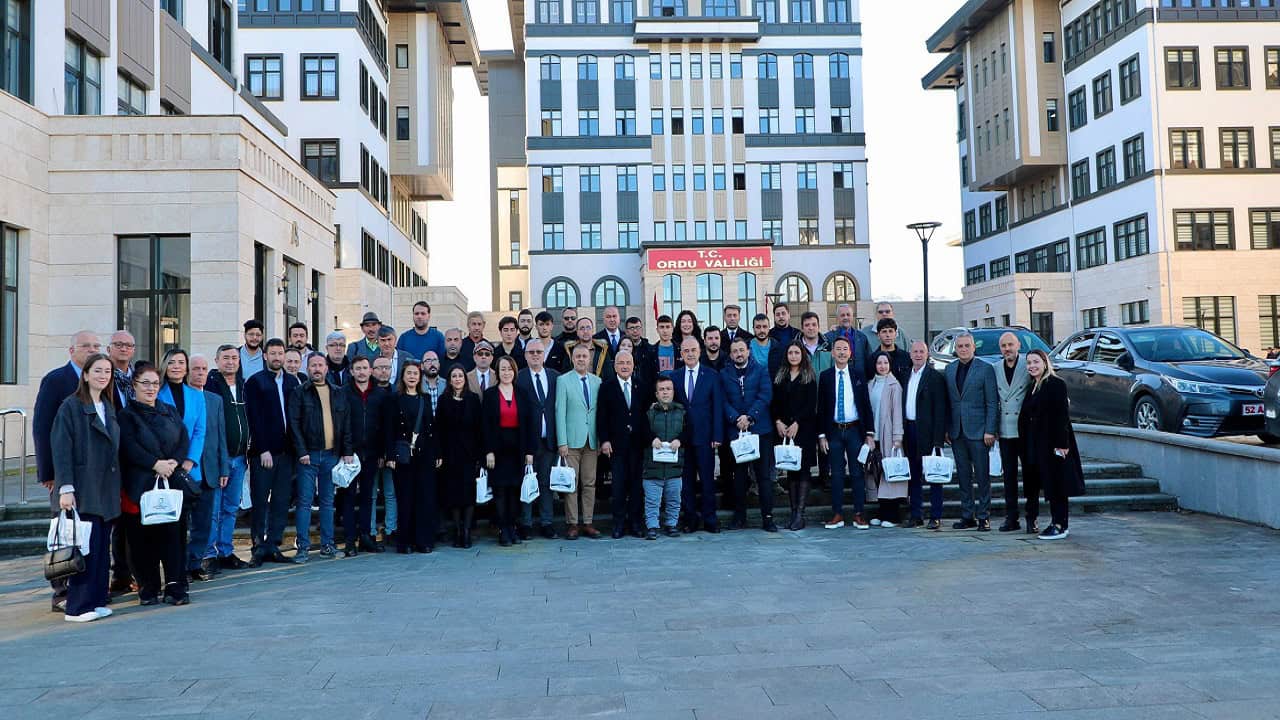 Ordu’da 10 Ocak Çalışan Gazeteciler Günü Kutlandı