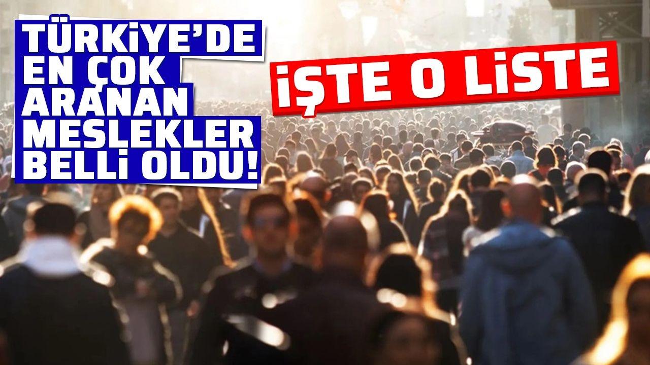 2024’te En Fazla İstihdam Sağlanan Meslekler Açıklandı