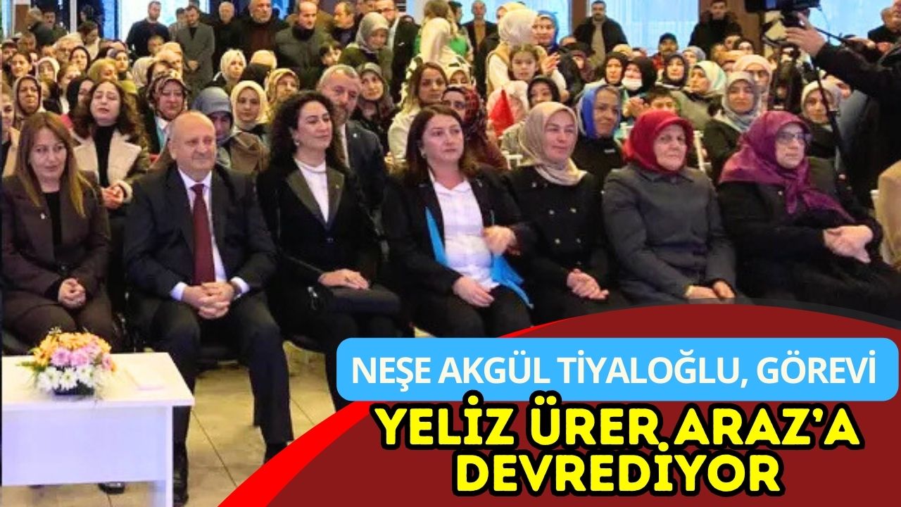 AK Parti Ünye Kadın Kolları’nda Bayrak Değişimi