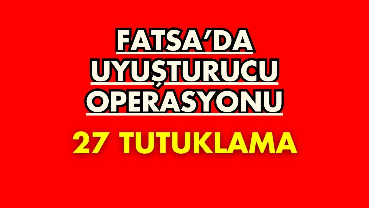 Fatsa'da Sokak Satıcılarına Büyük Darbe