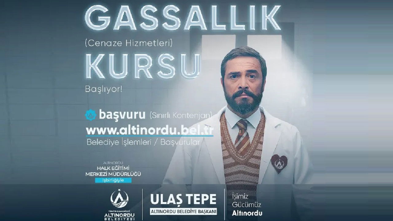 Altınordu Belediyesi’nden ‘Gassallık’ Kursu Müjdesi